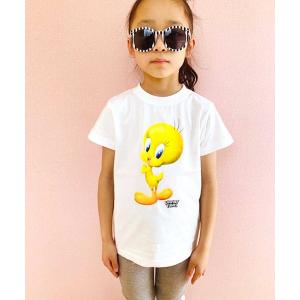 tシャツ Tシャツ キッズ LOONEY TUNES トゥイーティープリント半袖Tシャツ キッズ｜zozo