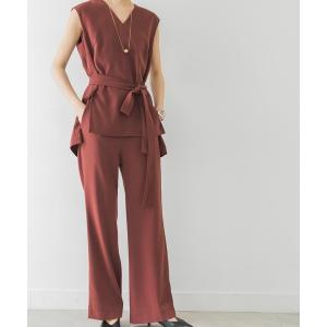 セットアップ LA MAISON　ベルト付きセットアップ