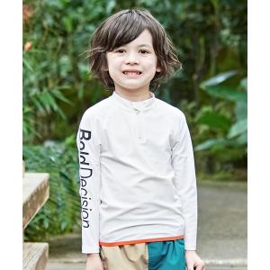 ラッシュガード /長袖かぶり男児ラッシュガード＿UVカット