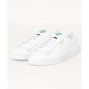スニーカー PUMA プーマ BASKET CLASSIC XXI バスケット クラシック XXI 374923 01WH/WH メンズ レディース