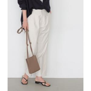 ワイドパンツ パンツ バックツイルワイドパンツ レディース