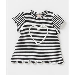 tシャツ Tシャツ ハートフリルTシャツ