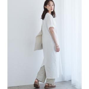 ワンピース 【USAコットン】ポケット付きTeeワンピース＜WEB限定＞