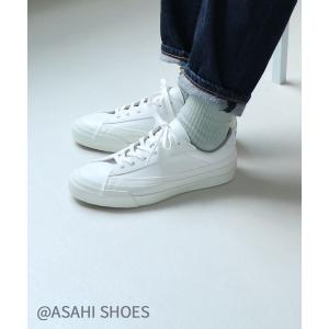 スニーカー Asahi スムースレザー スニーカー（ASAHI 036/ホワイト） メンズ レディース