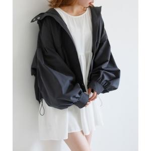 パーカー マウンテンパーカー ボリューム袖マウンテンパーカー