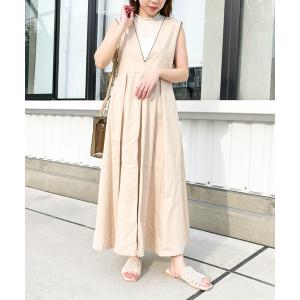 ワンピース ジャンパースカート フカＶプリーツジャンスカ　946273