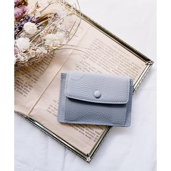 カードケース フラップフェイクレザーカードコインケース