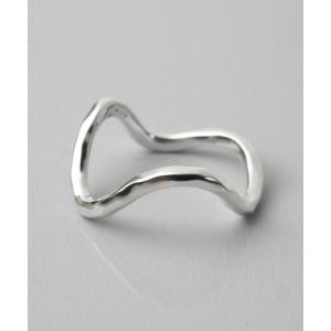 e.m.（イーエム） 指輪 リング 変形2連チェーンリング レディース