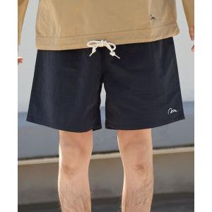 パンツ 【WEB限定/SHIPS別注】MACOBER: ワンポイント ロゴ バギー ショーツ
