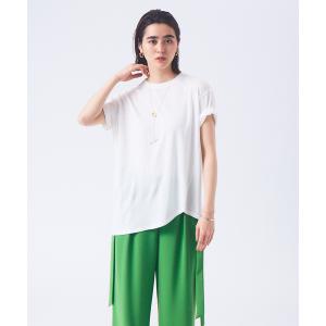 tシャツ Tシャツ レディース リネンコットンアシメＴシャツ｜ZOZOTOWN Yahoo!店