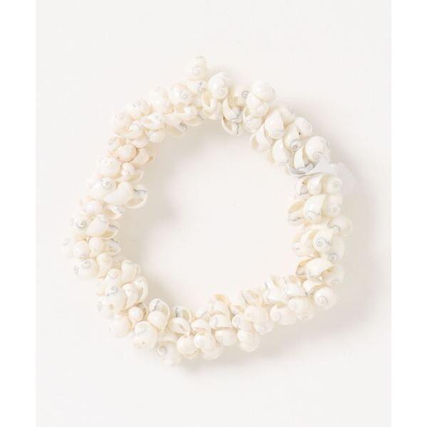 ブレスレット 「Maunaloa」ムーンシェルブレスレット レディース