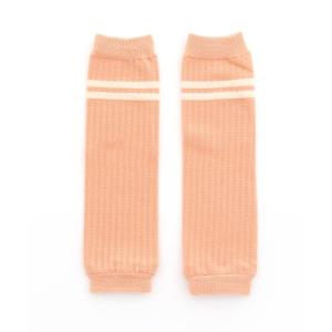 レッグウォーマー ベビー2本ラインレッグウォーマー