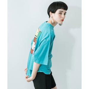 tシャツ Tシャツ Mark Gonzales/マークゴンザレス 別注 オーバーサイズ バックプリント 半袖T