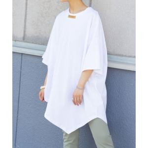 tシャツ Tシャツ アシンメトリービッグシルエットTシャツ【数量限定販売】