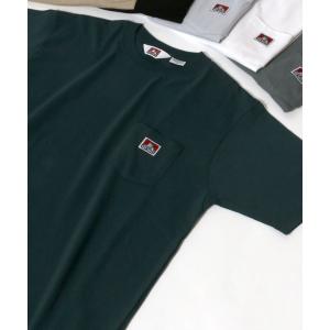 tシャツ Tシャツ BEN DAVIS/ベンデイビス Pis Pocket Wappen 無地半袖Tシャツ/大きいサイズ｜zozo