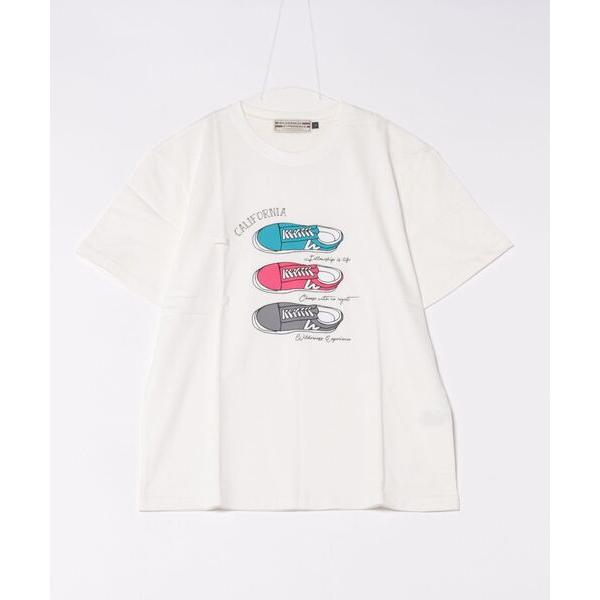 tシャツ 「WILDERNESS EXPERIENCE」スニーカープリントＴシャツ/メンズ メンズ ...
