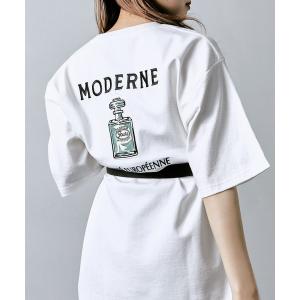 tシャツ Tシャツ 【PUBLUX/パブリュクス】パフューム　バック刺繍グラフィックTシャツ/ユニセックス/ワンマイルウェア