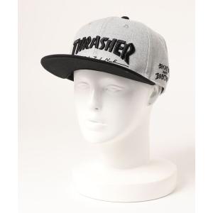 キャップ 帽子 メンズ MAG LOGO SNAP BACK CAP 平ツバ キャップ/スラッシャー帽子(キャップ） メンズ レディース