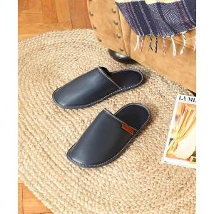 スリッパ PU SLIPPERS EV MEN/ルームシューズ for MEN