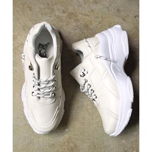 スニーカー ☆軽量☆　厚底ダッドスニーカー《約6.5cmソール》
