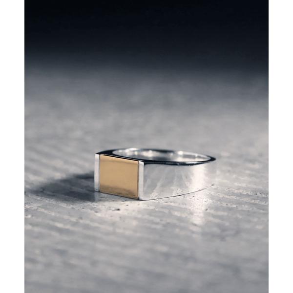指輪 リング 「YArKA/ヤーカ」rectangle design ring「drr」/長方形デザ...