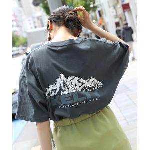 tシャツ Tシャツ ◆【WEB限定】KELTY/ケルティー別注ビックシルエットヴィンテージライクバックプリントTEE