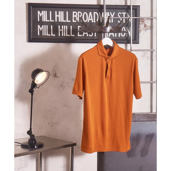 ポロシャツ スムース 翡翠 冷感 ポロシャツ メンズ