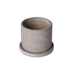 花瓶 WEB限定 CEMENT POT ROUND M｜ZOZOTOWN Yahoo!店