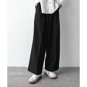 パンツ スラックス メンズ Tapered wide slacks/テーパードワイドスラックス｜ZOZOTOWN Yahoo!店