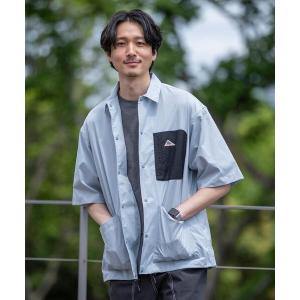 シャツ ブラウス KELTY(ケルティ)別注アウトドアポケットショートスリーブシャツ