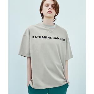 tシャツ Tシャツ KATHARINE HAMNETT/キャサリンハムネット オーガニックコットン オーバーサイズTシャツ