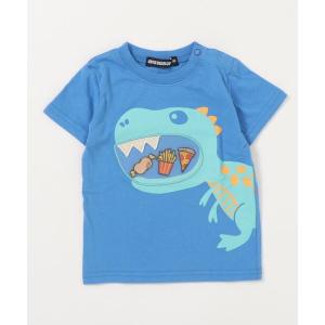 tシャツ 天竺　恐竜仕掛Ｔシャツ キッズ 子供服 男の子