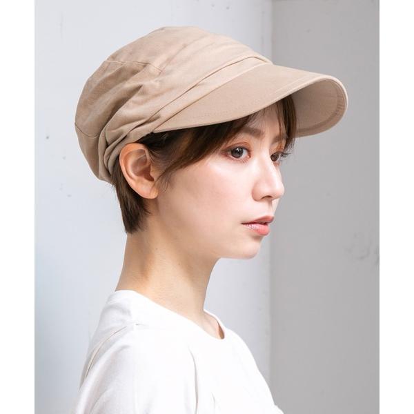 帽子 キャスケット タック入りUVキャスケット レディース メンズ