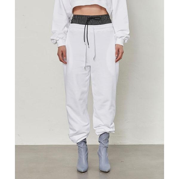 スウェットパンツ ジャージ 「WOOALONG/ウアロン」Signature jogger pant...