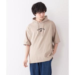 tシャツ Tシャツ 【KANGOL/カンゴール】ワンポイントブランドロゴ　ビッグシルエット　Ｔシャツパーカー