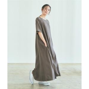 ワンピース オーバーサイズUSAコットンマキシワンピース レディース