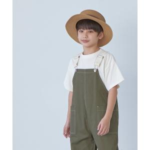 サロペット オーバーオール 【ママとおそろい】デニムツイルサロペット