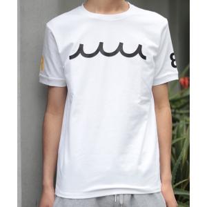 tシャツ Tシャツ muta/ムータ/別注WAVEプリントTシャツ