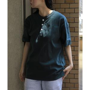 tシャツ Tシャツ メンズ GOOD WEAR グッドウェア 2W7-2522 USAコットン ヘンリーネック Tシャツ