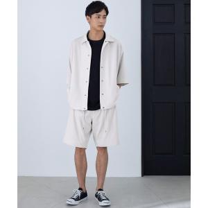 セットアップ カットジョーゼットリラックスストレッチ