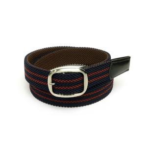 ベルト ゴムメッシュ  リバーシブルベルト メンズ