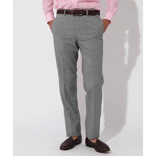 スラックス 「ITALY/CANONICO社生地」ハウンドトゥース スラックス パンツ メンズ