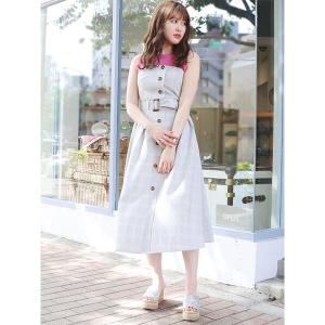 ベアトップマキシ丈ワンピースの商品一覧 通販 Yahoo ショッピング