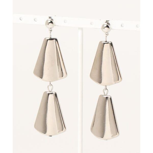 ピアス 「Caramel late」シルバーのゆらゆらピアス レディース