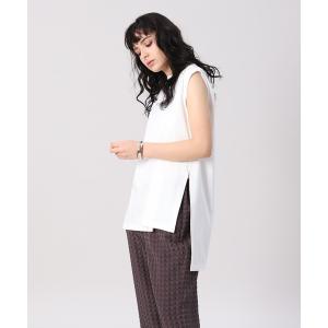 tシャツ Tシャツ ノースリーブカットソー《接触冷感》