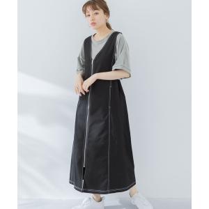 フロントジップワンピースの商品一覧 通販 Yahoo ショッピング