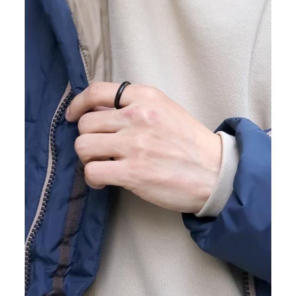指輪 リング SBG シンプルカラースチールリング メンズ レディース