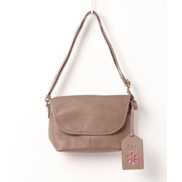 ショルダーバッグ バッグ Sabet サベット　ラウンドフラップミニショルダー レディース メンズ