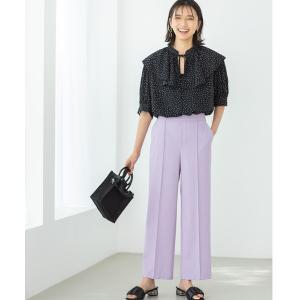 パンツ スーツ CARREMAN 美for ワイドパンツ