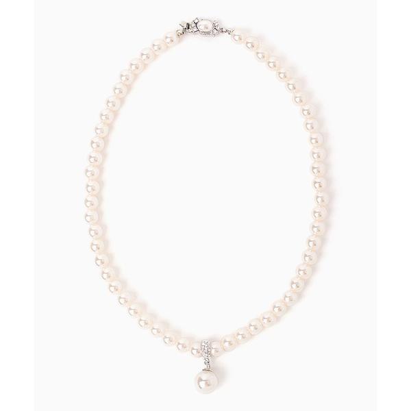 ネックレス ワントップパール＆ラインストーンネックレス 結婚式 パーティー お呼ばれ オケージョン ...